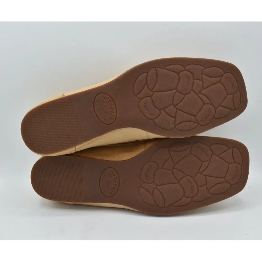 Kork-Ease‎ Womens Size 10 Pisa Natural Full Grain Leather Slip On Penny Loafers